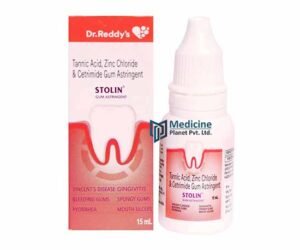 Stolin Gum Astringent for Bleeding Gums & Mouth Ulcers