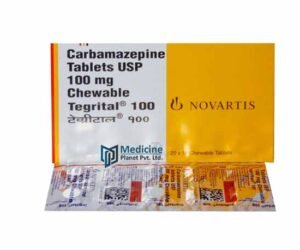 Tegrital 100 mg Carbamazepine Chewable Tablet